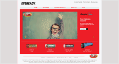 Desktop Screenshot of eveready.com